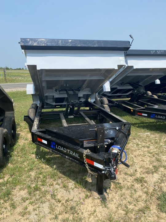 New 2026 Load Trail 83X14 18" WALL 14K Dump Trailer BOMBER GRAY