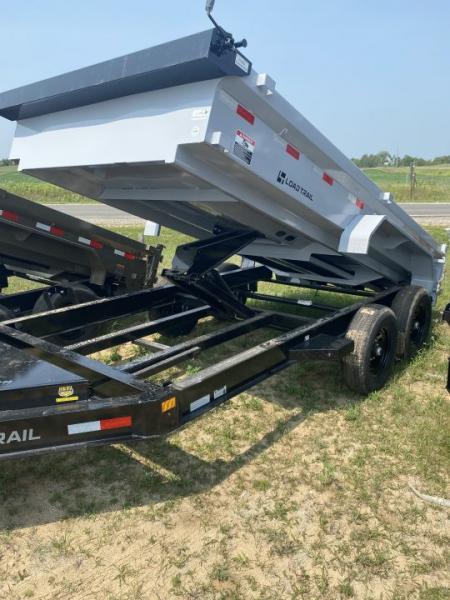 New 2026 Load Trail 83X14 18  WALL 14K Dump Trailer BOMBER GRAY