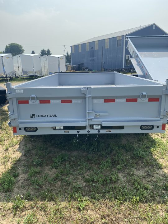 New 2026 Load Trail 83X14 18" WALL 14K Dump Trailer BOMBER GRAY