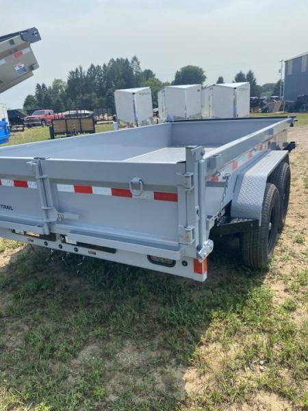 New 2026 Load Trail 83X14 18" WALL 14K Dump Trailer BOMBER GRAY