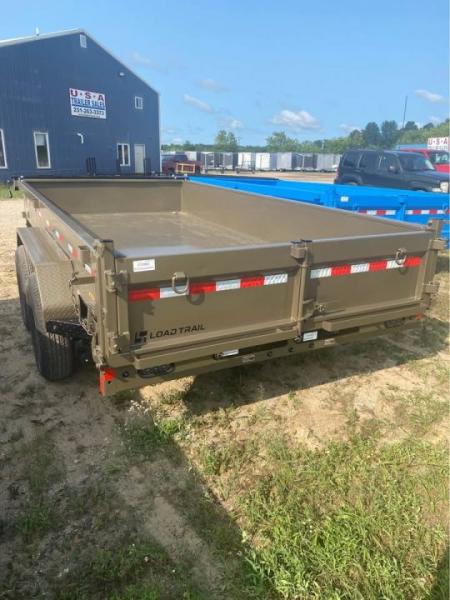 New 2026 Load Trail 83X14 18" WALL 14K Dump Trailer WESTERN METALLIC