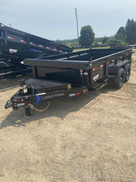 New 2026 Load Trail 83X14 2FT WALL 7G STEEL14K Dump Trailer