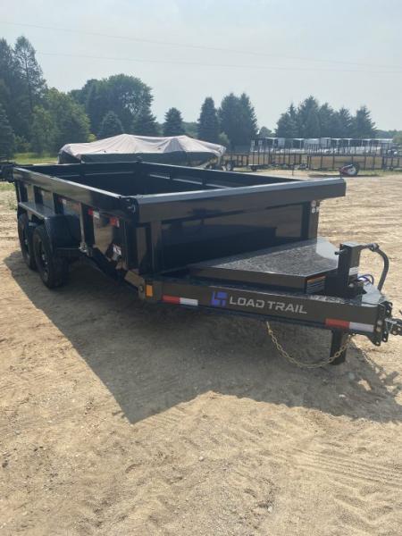 New 2026 Load Trail 83X14 2FT WALL 7G STEEL14K Dump Trailer