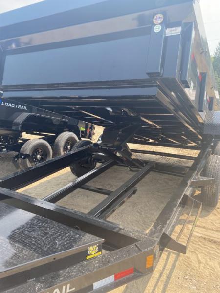 New 2026 Load Trail 83X14 2FT WALL 7G STEEL14K Dump Trailer