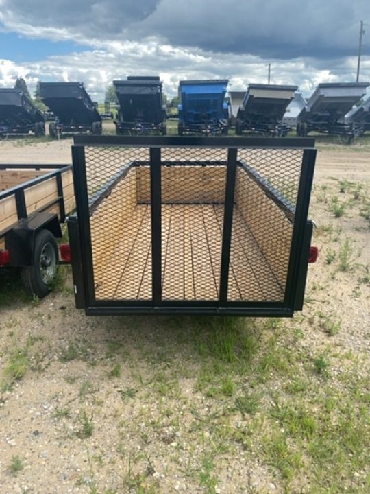 New 2026 AMO 4x8 Landscape Trailer woodside