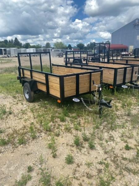 New 2026 AMO 4x8 Landscape Trailer woodside