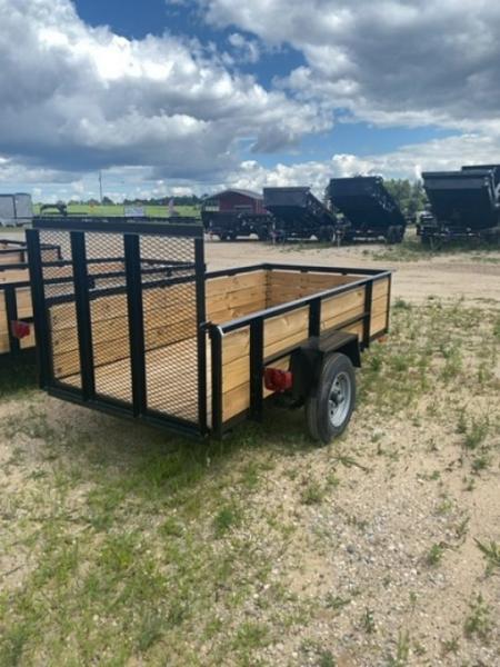 New 2026 AMO 4x8 Landscape Trailer woodside