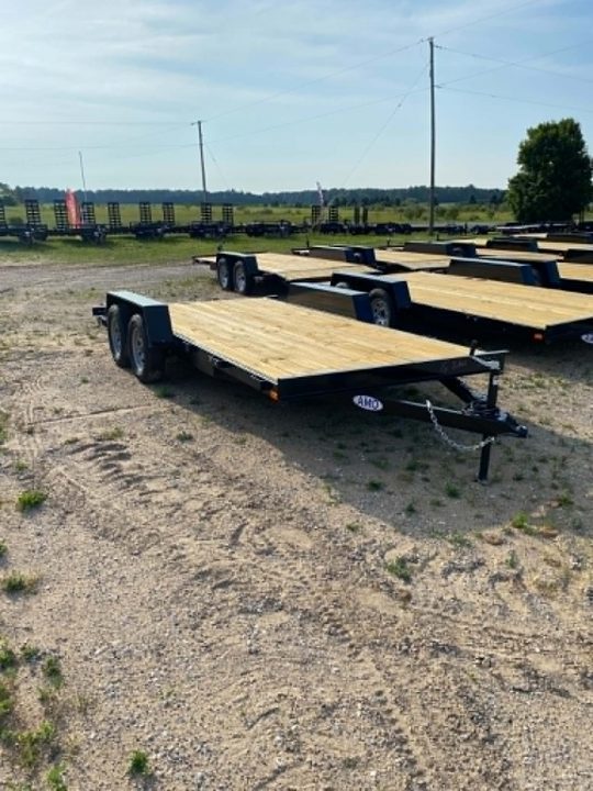 New 2026 AMO 2026 AMO 16 2- BRAKE CAR HAULER TRAILER Car Hauler