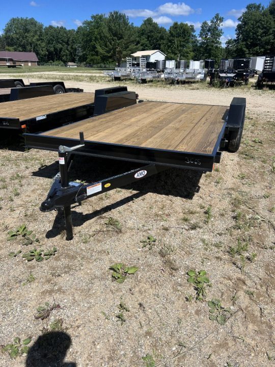 New 2026 AMO 2026 AMO 16 2- BRAKE CAR HAULER TRAILER Car Hauler