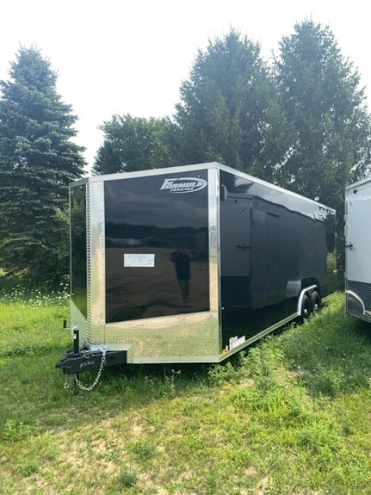 New 2026 Formula Trailers 8.5X24 BLACK Cargo / Enclosed Trailer