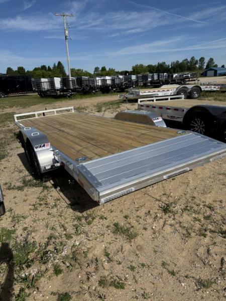 New 2026 H&H Trailers 20' ALL ALUMINUM DOVETAIL Car Hauler