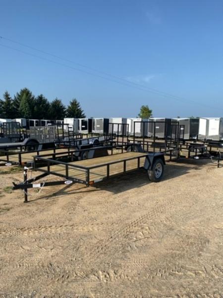 New 2027 AMO 6.4X14 Landscape Trailer
