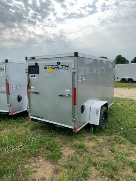 New 2026 Stealth Trailers 5X10 W/RAMP 3K Cargo / Enclosed Trailer