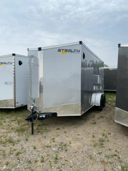 New 2026 Stealth Trailers MUSTANG 7X16 RAMP Cargo / Enclosed Trailer