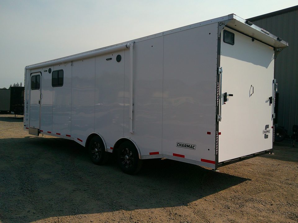 New 2027 Charmac Race Sport 8.5'x28' 12K Car / Racing Trailer "UTV TAKEOVER SPECIAL"