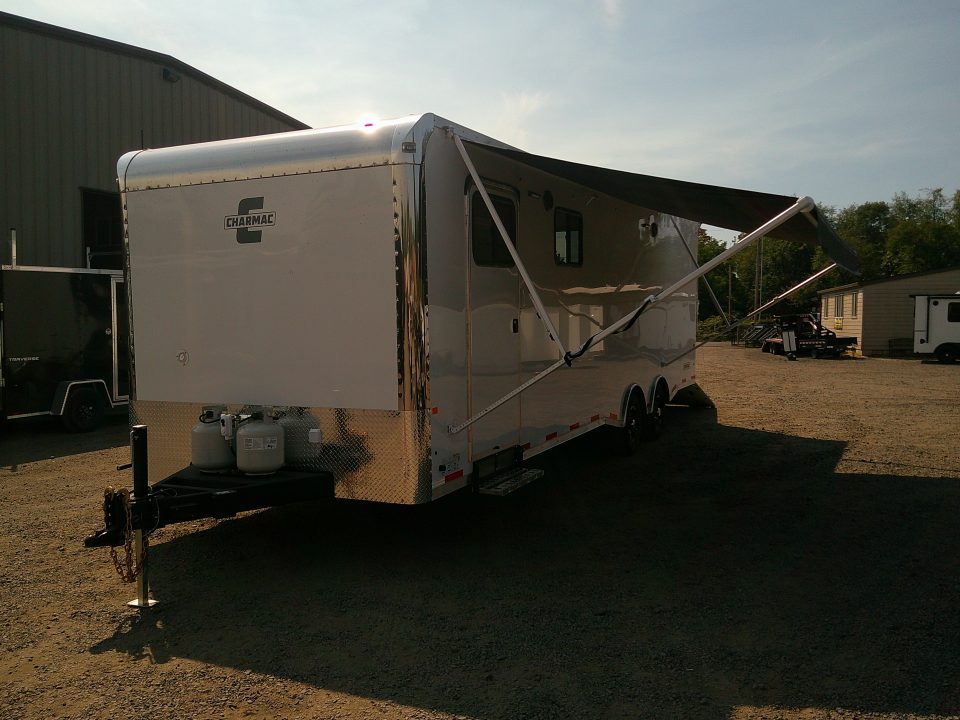 New 2027 Charmac Race Sport 8.5'x28' 12K Car / Racing Trailer "UTV TAKEOVER SPECIAL"