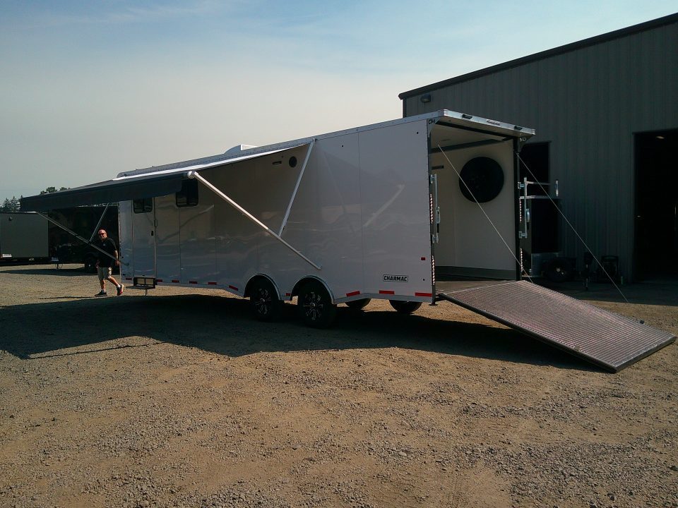 New 2027 Charmac Race Sport 8.5'x28' 12K Car / Racing Trailer "UTV TAKEOVER SPECIAL"