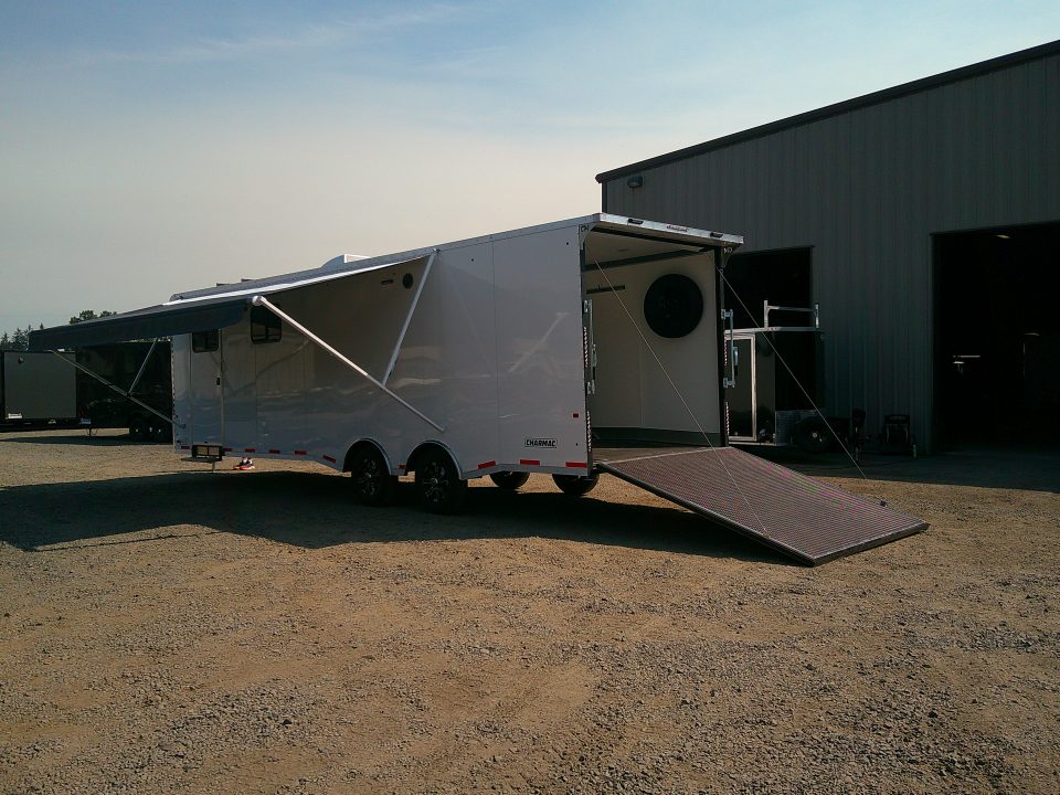 New 2027 Charmac Race Sport 8.5'x28' 12K Car / Racing Trailer "UTV TAKEOVER SPECIAL"