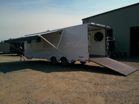 New 2027 Charmac Race Sport 8.5'x28' 12K Car / Racing Trailer "UTV TAKEOVER SPECIAL"