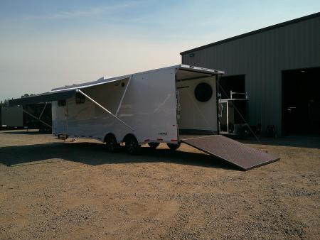 New 2027 Charmac Race Sport 8.5'x28' 12K Car / Racing Trailer "UTV TAKEOVER SPECIAL"