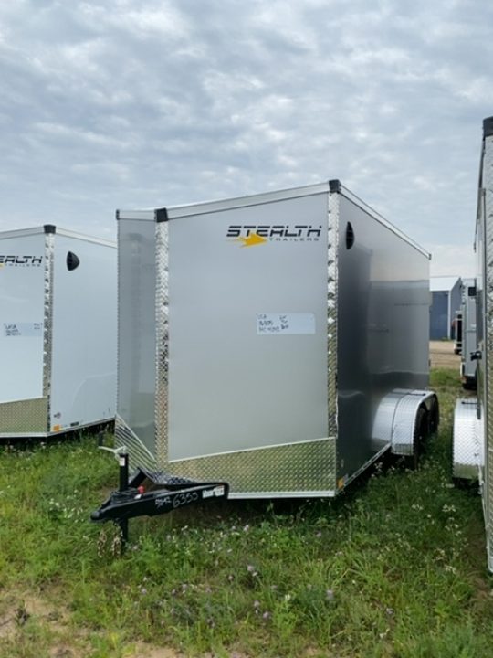 New 2026 Stealth Trailers NEW MUSTANG 7X14 RAMP Cargo / Enclosed Trailer