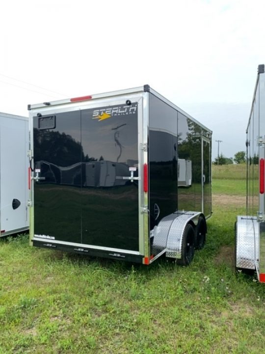 New 2026 Stealth Trailers NEW MUSTANG 7X14 RAMP Cargo / Enclosed Trailer