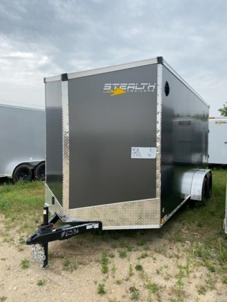 New 2026 Stealth Trailers NEW MUSTANG 7X16 RAMP Cargo / Enclosed Trailer