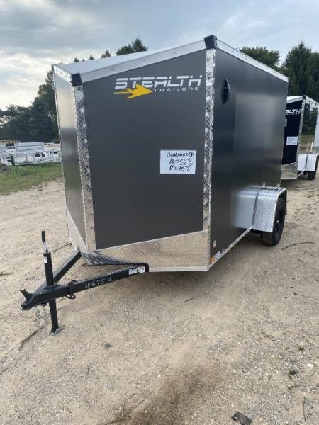 New 2027 Stealth Trailers 6X10 6' INSIDE HEIGHT Cargo / Enclosed Trailer