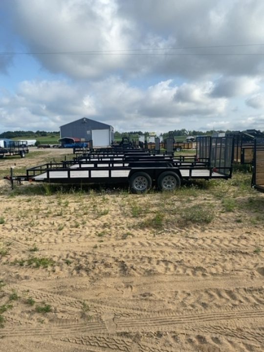 New 2025 AMO X-WIDEX20' Landscape Trailer