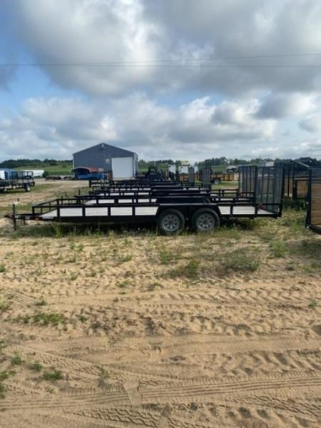 New 2025 AMO X-WIDEX20' Landscape Trailer