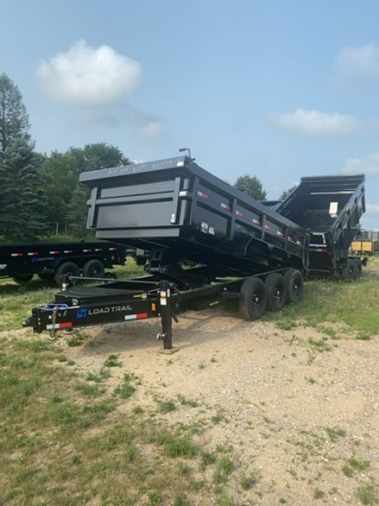 New 2027 Load Trail 83X16 14K 3' WALL Dump Trailer 7 gauge steel