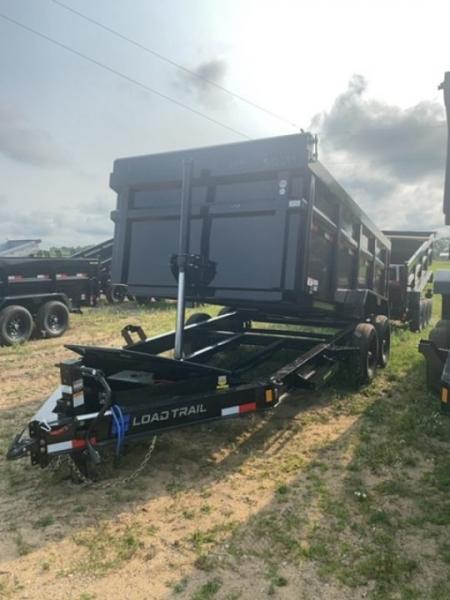 New 2027 Load Trail 83X14 4FT WALL TELESCOPIC Dump Trailer