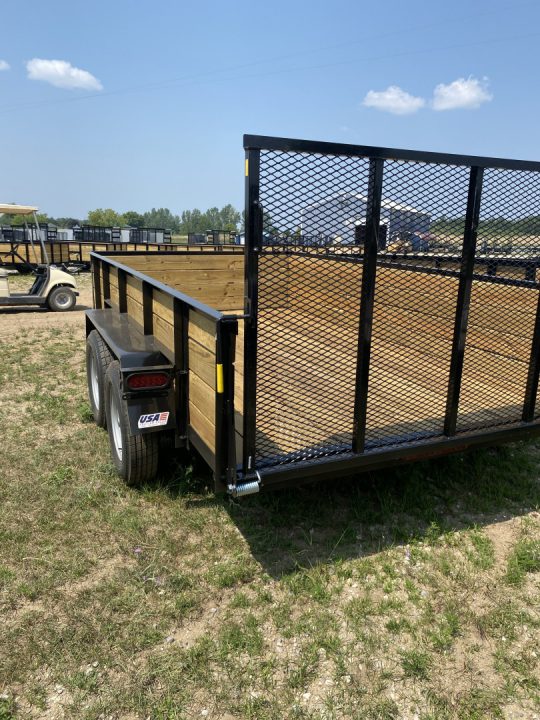New 2026 AMO 82"X 12 WOODSIDE 7k Landscape Trailer