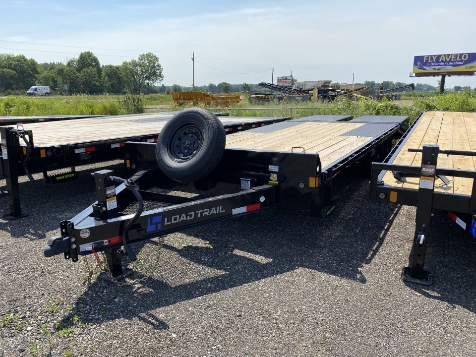 New 2026 Load Trail 102x22 Deckover Tag 14k w/Max Ramps Deckover Trailer