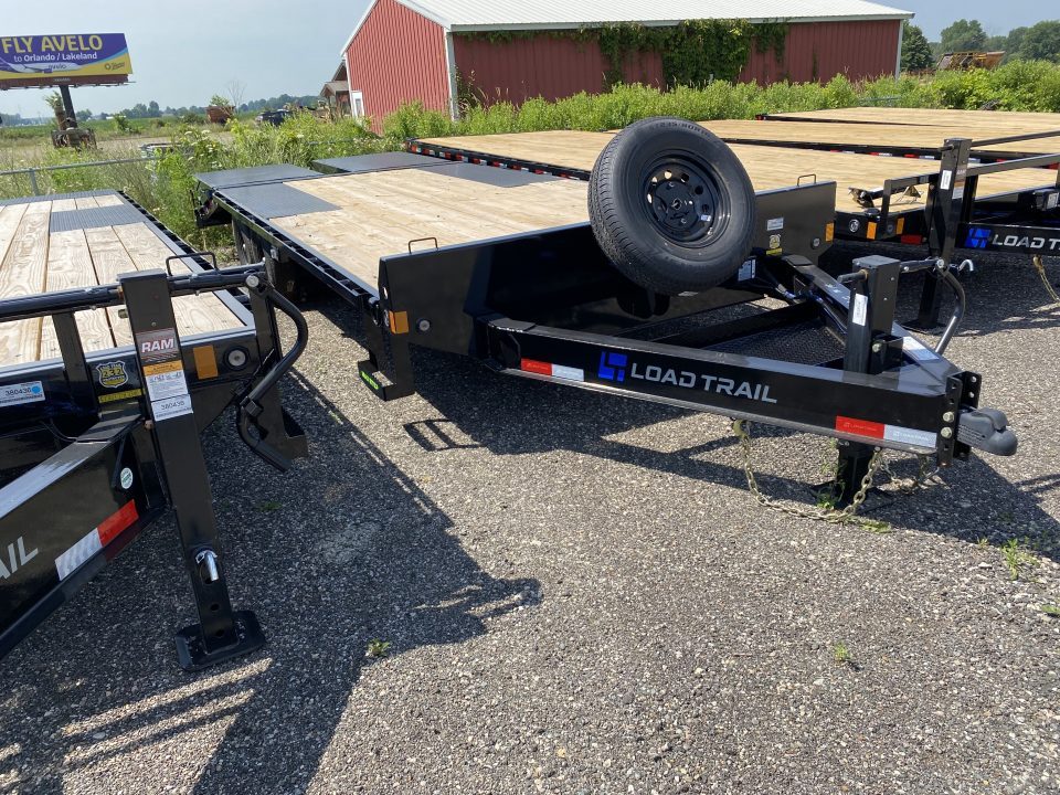 New 2026 Load Trail 102x22 Deckover Tag 14k w/Max Ramps Deckover Trailer
