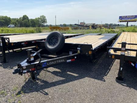 New 2026 Load Trail 102x22 Deckover Tag 14k w/Max Ramps Deckover Trailer