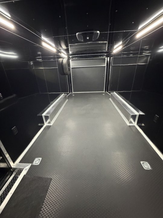 New 2027 Spartan 24' PRO SERIES Race Trailer, 12K GVWR, Torsion Spread Axle, Polycor, Finished Race Interior, 22' Elec Awning, Air, Polycor, Stabledeck