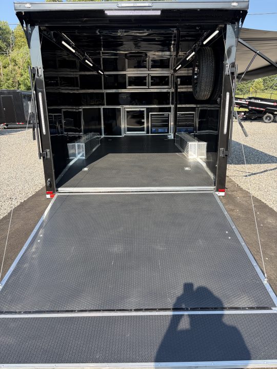 New 2027 Spartan 24' PRO SERIES Race Trailer, 12K GVWR, Torsion Spread Axle, Polycor, Finished Race Interior, 22' Elec Awning, Air, Polycor, Stabledeck