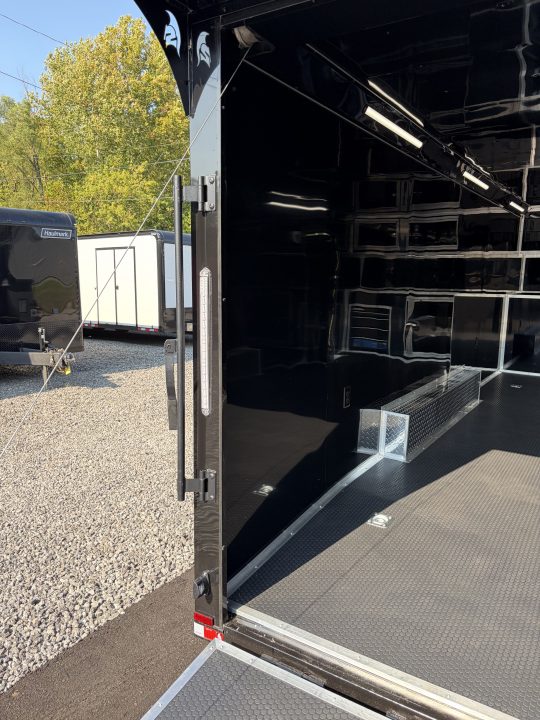 New 2027 Spartan 24' PRO SERIES Race Trailer, 12K GVWR, Torsion Spread Axle, Polycor, Finished Race Interior, 22' Elec Awning, Air, Polycor, Stabledeck