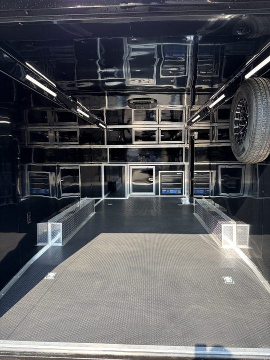 New 2027 Spartan 24' PRO SERIES Race Trailer, 12K GVWR, Torsion Spread Axle, Polycor, Finished Race Interior, 22' Elec Awning, Air, Polycor, Stabledeck