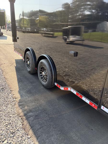 New 2027 Spartan 24' PRO SERIES Race Trailer, 12K GVWR, Torsion Spread Axle, Polycor, Finished Race Interior, 22' Elec Awning, Air, Polycor, Stabledeck