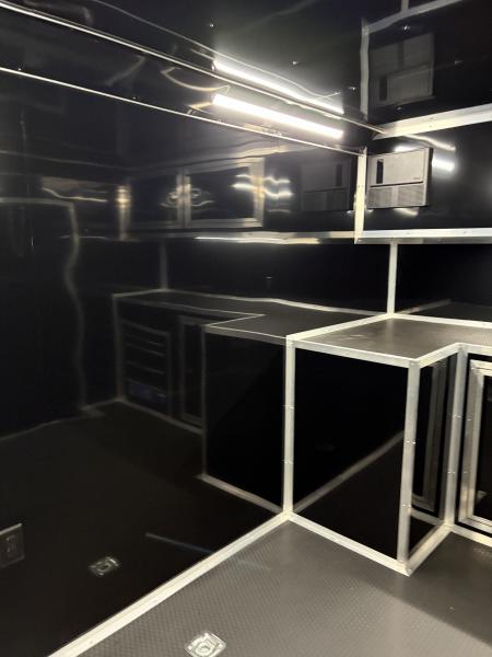 New 2027 Spartan 24' PRO SERIES Race Trailer, 12K GVWR, Torsion Spread Axle, Polycor, Finished Race Interior, 22' Elec Awning, Air, Polycor, Stabledeck