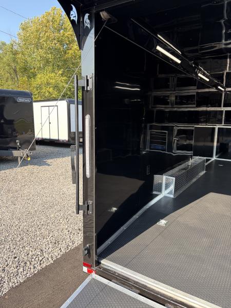 New 2027 Spartan 24' PRO SERIES Race Trailer, 12K GVWR, Torsion Spread Axle, Polycor, Finished Race Interior, 22' Elec Awning, Air, Polycor, Stabledeck