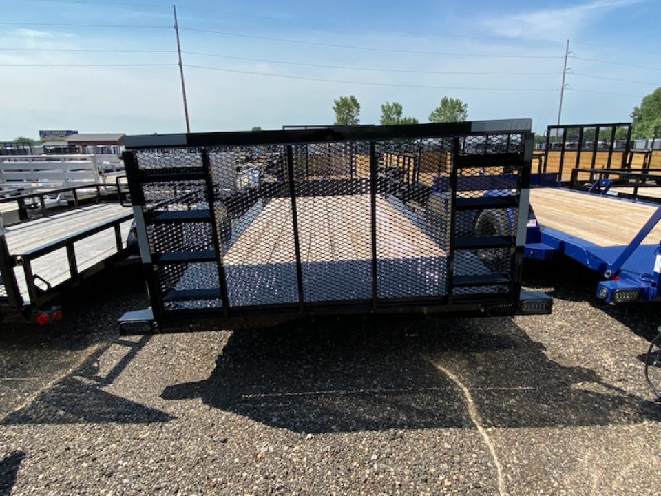 New 2026 Load Trail 83x14 SXS 5k w/3Ft Bi-Fold Gate Utility Trailer