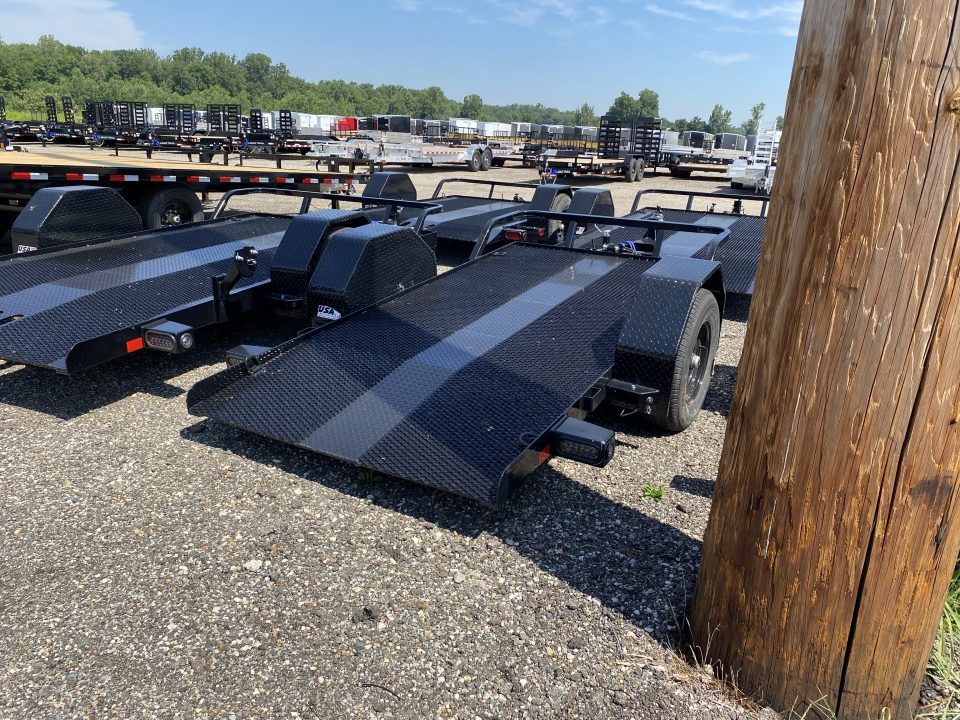 New 2026 Load Trail 5x10 Scissor Lift 5k Tilt Trailer