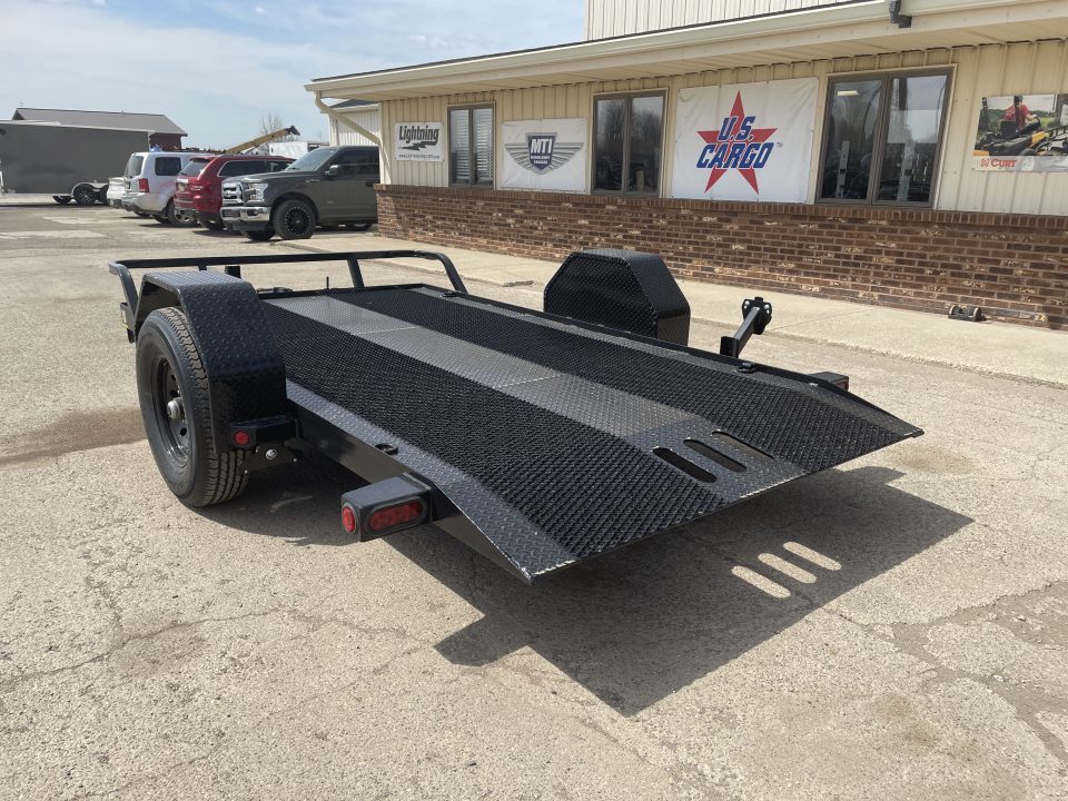 New 2026 Load Trail 77x12 Scissor Tilt 7k Tilt Trailer