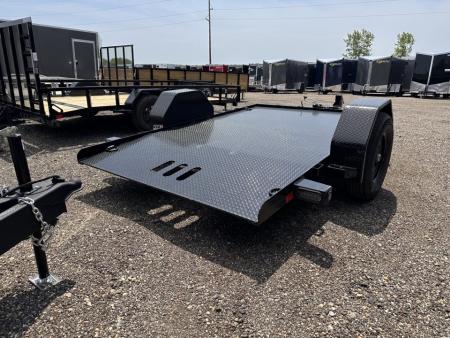 New 2026 Load Trail 77x10 7k Scissor W/O Front Rail Tilt Trailer
