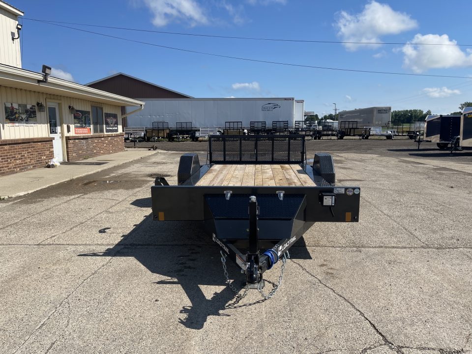 New 2026 Load Trail 83x14 SxS 5k w/4ft Bi-Fold Gate Utility Trailer