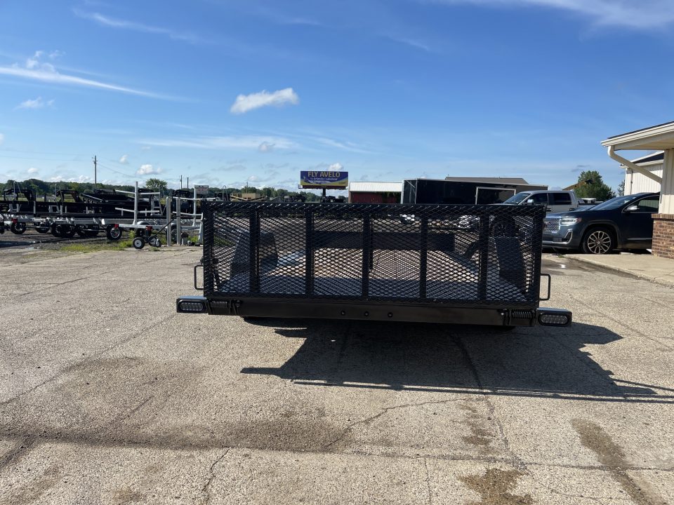 New 2026 Load Trail 83x14 SxS 5k w/4ft Bi-Fold Gate Utility Trailer