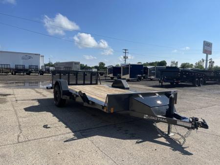 New 2026 Load Trail 83x14 SxS 5k w/4ft Bi-Fold Gate Utility Trailer